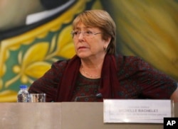 联合国人权事务高级专员米歇尔·巴切莱特