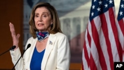 美国众议院议长佩洛西。