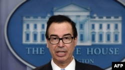 Steven Mnuchin, Sakataren Harkokin Kudin Amurka