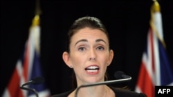 新西兰总理阿德恩(资料照片)