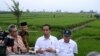 Presiden Joko Widodo di Tegal Jawa Tengah, Senin 15 Januari 2018, berharap kerjasama antara pemerintah dan DPR akan semakin baik dibawah kepemimpinan Bambang Soesatyo. (Foto: Biro Pers Istana)