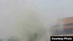 کراچی میں مشن اسکول کا نام ملالہ کے نام پر تبدیلی کی تقریب کے دوران ملالہ یوسفزئی اور ان کے والد نے محکمہ تعلیم سندھ کی دعوت پر کراچی آئے تھے۔