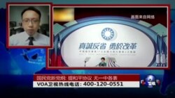 时事大家谈: 国民党新党纲，提和平协议，无一中各表