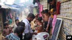 Yara a sansanin 'yan gudun hijra