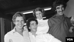 费雪与哈里森.福特等演员1978年拍摄电视特辑