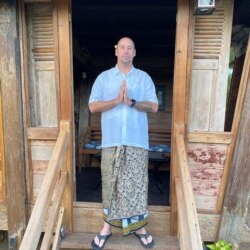 Dave Sims, salah satu pemilik Warung RieRie di San Diego, California (dok: Rie Sims)