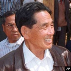 果敢华人武装首领、原共产党游击队指挥官彭家声（1999年）