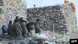 资料照片：中国军队从印中边境拉达克地区脱离接触（2021年2月16日）