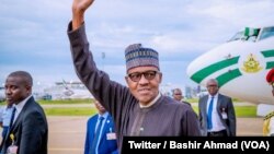 Shugaba Muhammad Buhari dake neman sake tsayawa zabe