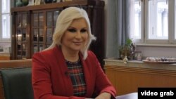 Ministarka rudarstva i energetike Zorana Mihajlović u intervjuu za Glas Amerike