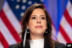 유엔대사로 지명된 엘리스 스터파닉 공화당 하원의원.