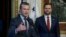 Pete Hegseth speaks after being sworn in as Secretary of Defense by Vice President JD Vance in the Indian Treaty Room of the Eisenhower Executive Office Building on the White House campus in Washington, Jan. 25, 2025. 