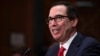 Treasury Secretary Steven Mnuchin testifies before the Senate Banking Committee on Capitol Hill in Washington, Jan. 30, 2018.
