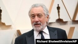 Robert de Niro na ceremoniji dodele Oskara 2020.