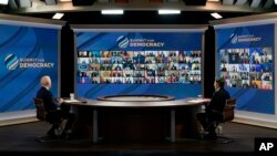 2021年12月9日拜登总统在华盛顿民主峰会开幕式发表讲话