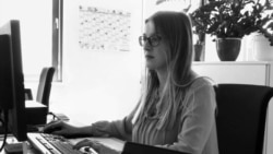 Selma Jahić na radnom mestu