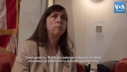 Lisa Peterson alimboli ntina nini akutanaki na Martin Fayulu