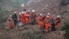 Đất lở chôn vùi nhà cửa tại một hầm mỏ TQ, 40 người mất tích