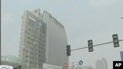 This handout photo provided by South Korean Defense Ministry in Seoul shows South Korean F-15K fighter jets and U.S. F-35B stealth jet fighters flying over South Korea during a joint military drill aimed at countering North Korea’s latest missile test.