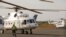 Les hélicoptères de la mission des Nations unies au Soudan du Sud , l'Unmiss.