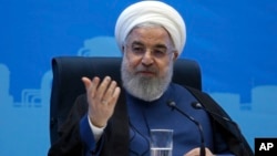 2019年7月14日鲁哈尼总统会议上发言。