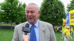 数千名法轮功学员国会山集会 反中共迫害