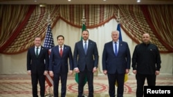 Ziyarar Sakataran Harkokin Wajen Amurka Marco Rubio Zuwa Jeddah