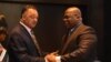 Tshisekedi akutani na Jesse Jackson