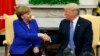 Angela Merkel Kunjungi Trump di Gedung Putih