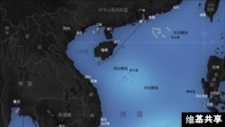 南中国海及周边国家(维基共享)