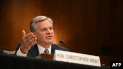 Direktor FBI-a Kristofer Rej svjedoči u Senatu (Foto: Mandel NGAN / AFP)