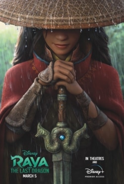 Poster Raya and the Las Dragon. (Foto: Courtesy/Disney Media and Entertainment Distribution)