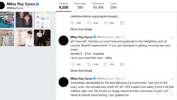 南加州大火，好莱坞名人无家可归