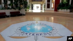 法国里昂国际刑警组织入口（资料照）