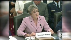 威尔逊称太空冲突难以避免原声视频 （美国国会视频）