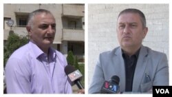 Slobodan Vujičić, predsednik Unije Crnogoraca Kosova, i Lazar Radulović, predsednik Udruženja Crnogoraca „Lovćen“ na Kosovu (Foto: VOA)