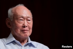 新加坡前总理李光耀（2011年9月14日）