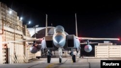 Izraelski borbeni avion posle misije presretanja iranskih dronova i raketa (Foto: Israel Defense Forces/Handout via REUTERS)