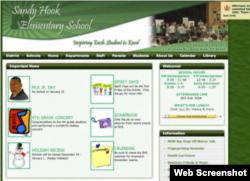 枪击案发生后，胡克小学网站宣布下午活动取消