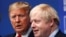 美国总统特朗普和英国首相约翰逊