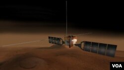 Mars Express, pesawat antariksa Eropa yang mengorbit Mars.