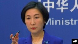 中国外交部发言人毛宁。（美联社资料照）