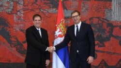 Novi ambasador Izraela u Srbiji i predsednik Srbije prilikom predaje akreditivnih pisama (izvor: predsednik.rs)