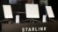 FILE - Starlink satellite antennas are seen at the Internationale Funkausstellung, the international trade show for consumer electronics and home appliances, Aug. 31, 2023, in Berlin, Germany. Across Myanmar, rebel commanders and aid workers are turning to Starlink satellites.