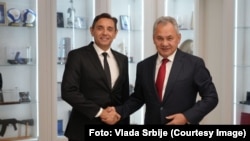 Susret potpredsednika vlade Srbije Aleksandra Vulina i ruskog zvaničnika Sergeja Šojgua u Moskvi 9. septem 2024. godine (foto: Vlada Srbije)