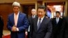 Ngoại trưởng Mỹ John Kerry gặp Chủ tịch Trung Quốc Tập Cận Bình tại Bắc Kinh, ngày 9/7/2014. 