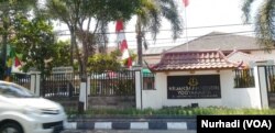 Kejaksaan Negeri Yogyakarta, kantor jaksa Eka Safitra yang menjadi tersangka. (Foto:VOA/Nurhadi)