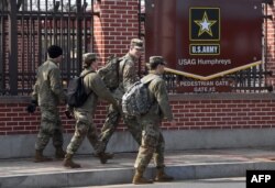 한국 평택에 위치한 미군 기지 캠프 험프리스 기지. (자료화면)