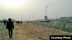 2013年郑州富士康厂区 (中国劳工观察提供)