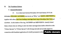 Deo optužnice za sklapanje lažnog braka, arhivska fotografija